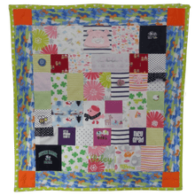 Load image into Gallery viewer, Baby Clothing Memory Quilt -Small Throw Size- Replay Quilts
