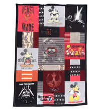 Load image into Gallery viewer, Medium-Throw-T-shirt-Quilt-by-Julie-Moss-Replay-Quilts 