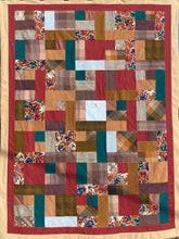 Load image into Gallery viewer, Large-Throw-Patchwork-Clothing-Memory-Quilt-by-Replay-Quilts